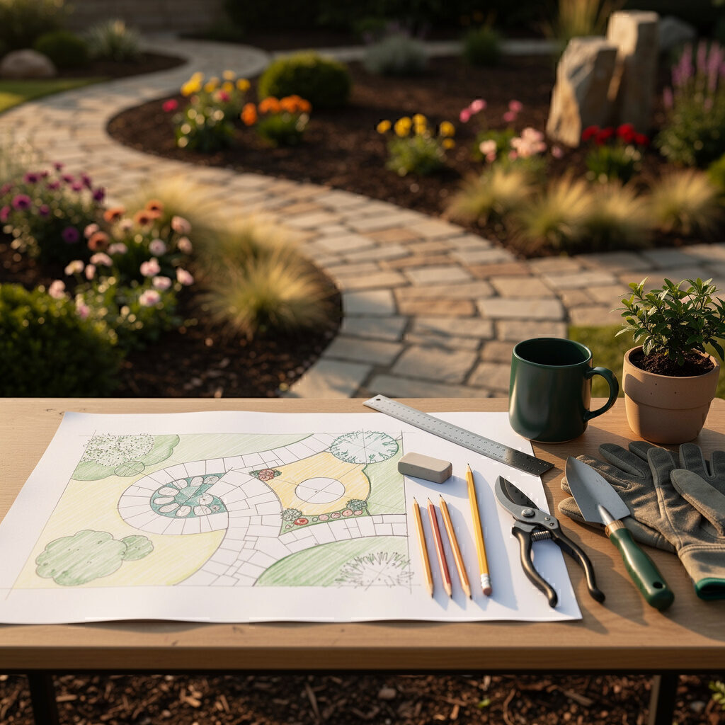 Begriffe, die aus Gartenplanung und Gartengestaltung hervorgehen – Galabau De Wit