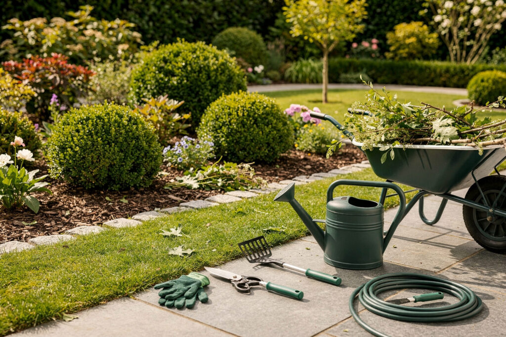Pflege und Weiterentwicklung – Ihr Garten bleibt in guten Händen – Galabau De Wit