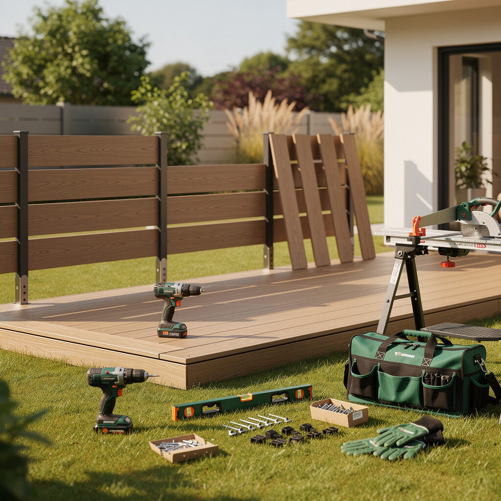WPC Zaunbau & Terrassenbau – Galabau De Wit